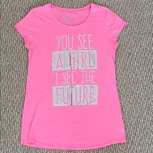 Justice You See a Girl I See the Future Shirt